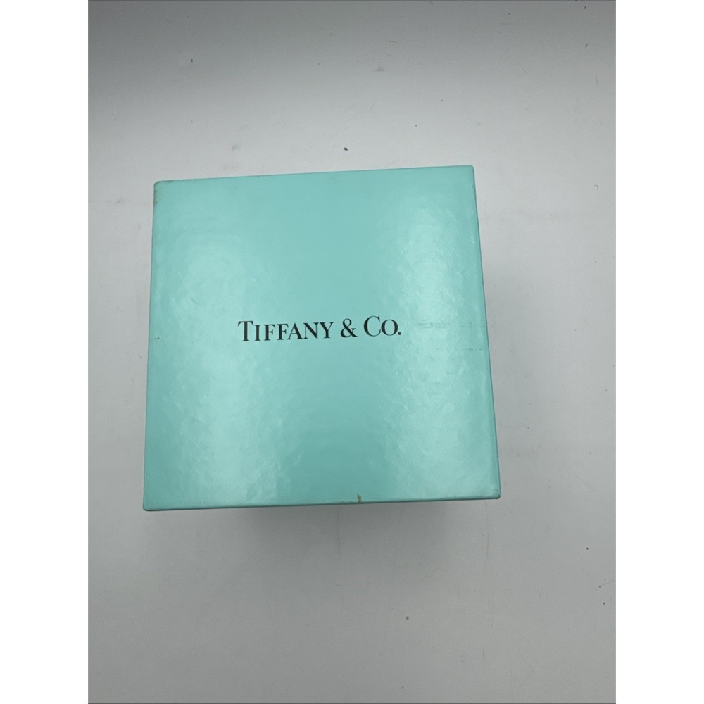 Authentic Tiffany & Co. Blue Empty Gift Box 5.25" x 5.25" x 4.5"